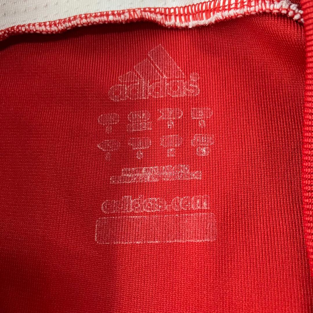 adidas バイエルンミュンヘン サッカーシャツ 2007-2009 赤白