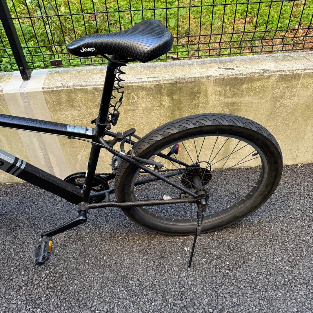 JEEP ファットバイク ブラック 26インチ 3年乗車 自転車