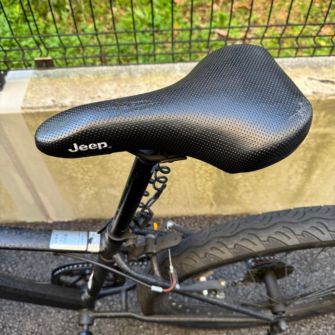 JEEP ファットバイク ブラック 26インチ 3年乗車 自転車