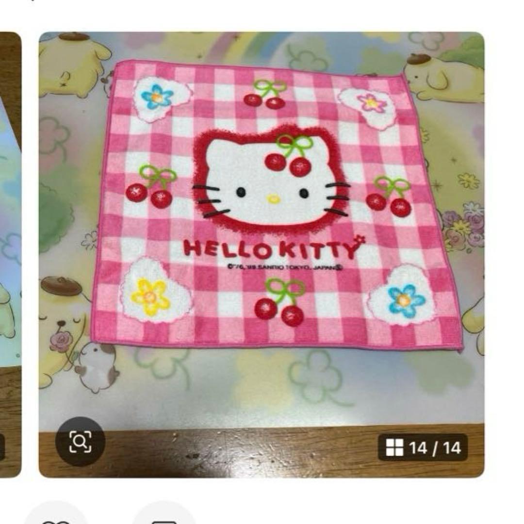 サンリオ　ハローキティ　ハンドタオル〜OSHG
