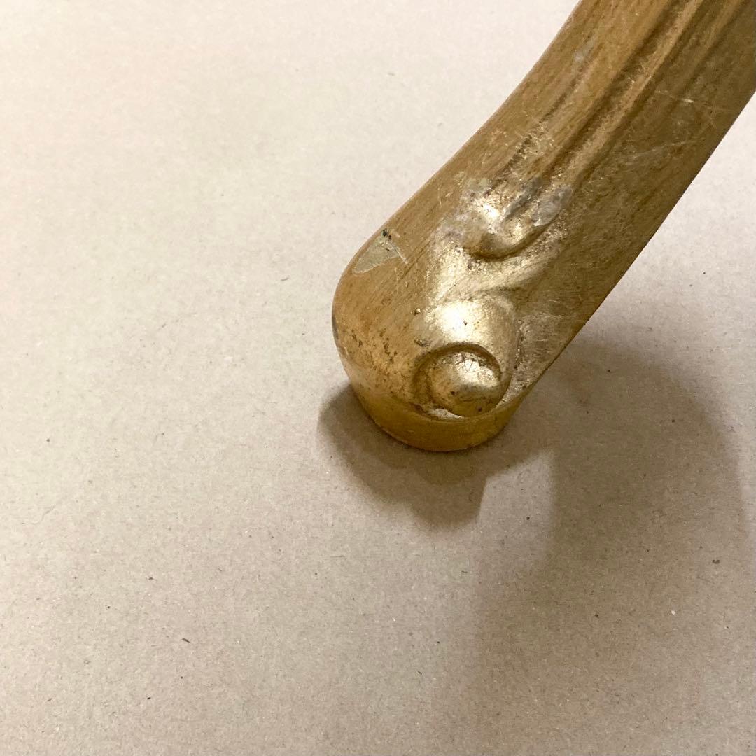 高級 コンソール 金 ゴールド 花台 ロココ 猫脚 イタリア家具