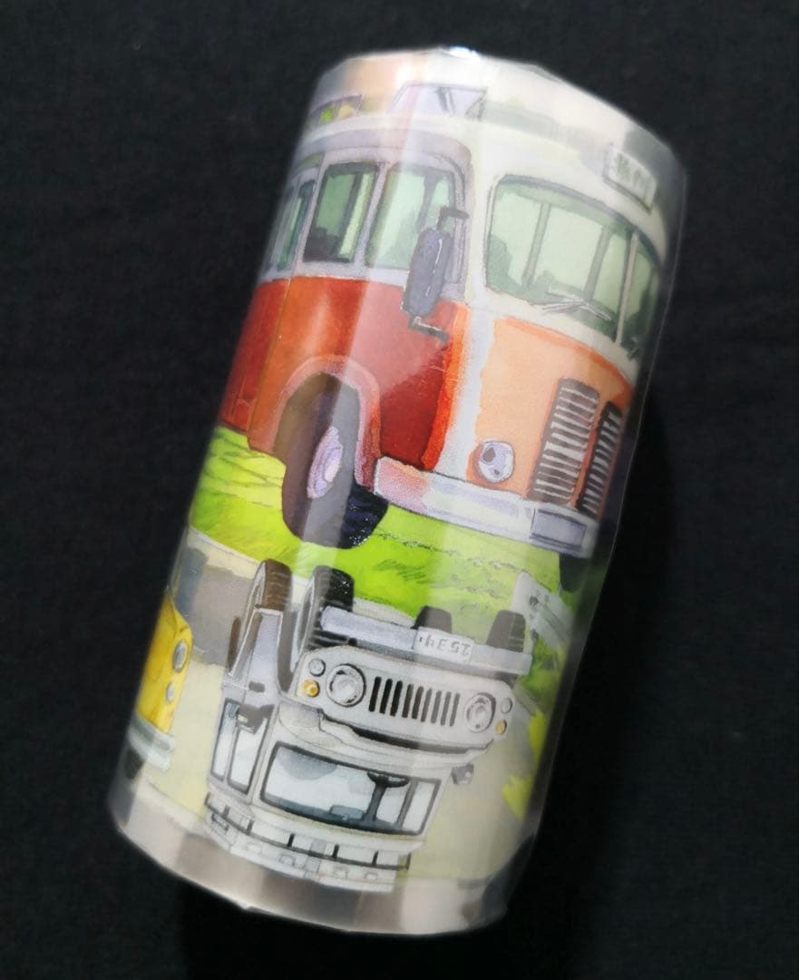 【8383】海外　マステ　5.1m巻売り　PETマスキングテープ