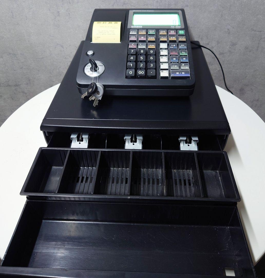 【送料込み】カシオ　CASIO　レジスター　NL-300　黒