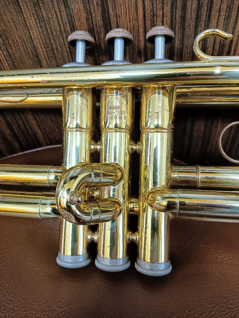 Yamaha トランペット本体 ゴールド
