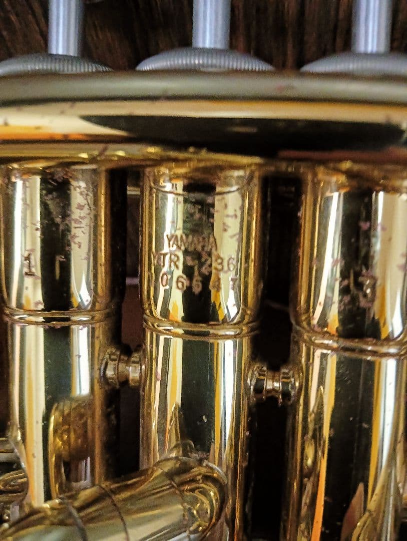 Yamaha トランペット本体 ゴールド