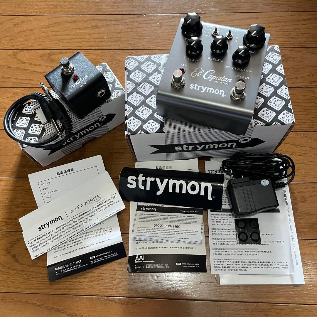 strymon El Capistan テープエコー、ディレイMINIスイッチ付