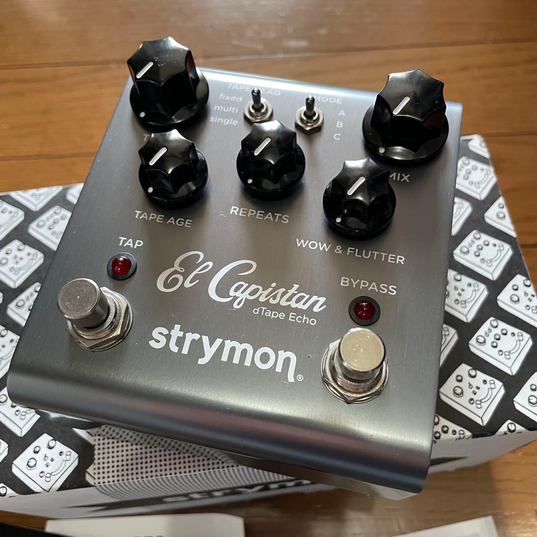 strymon El Capistan テープエコー、ディレイMINIスイッチ付