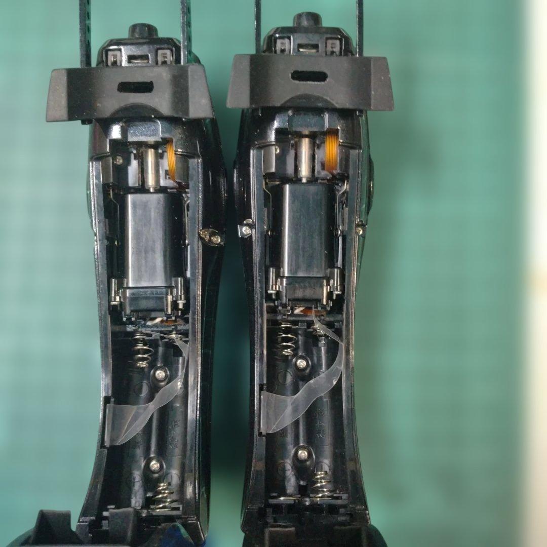 ヤマさんCrystia ワカサギ電動リール 青・黒 2色セットCRTR＋