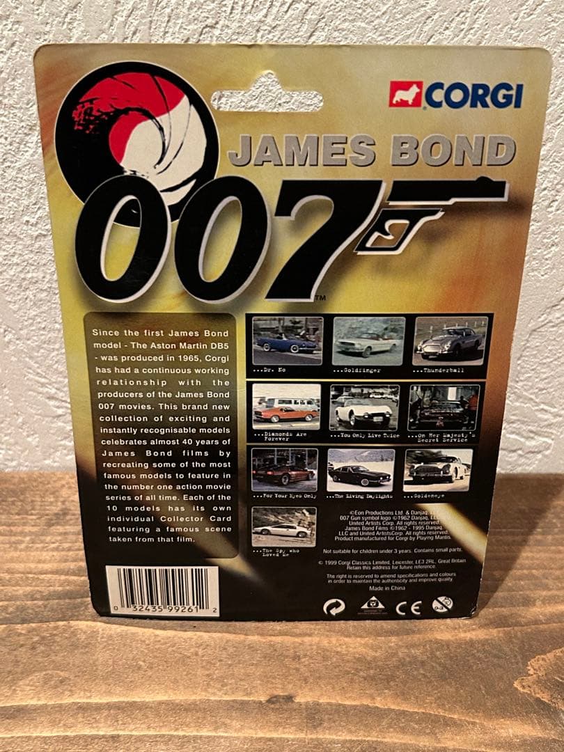 Corgi James Bond 007 6台セット