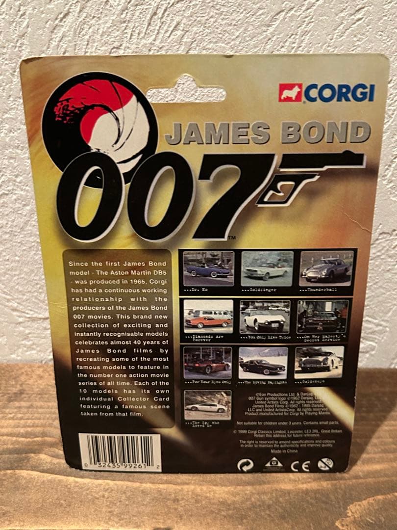 Corgi James Bond 007 6台セット