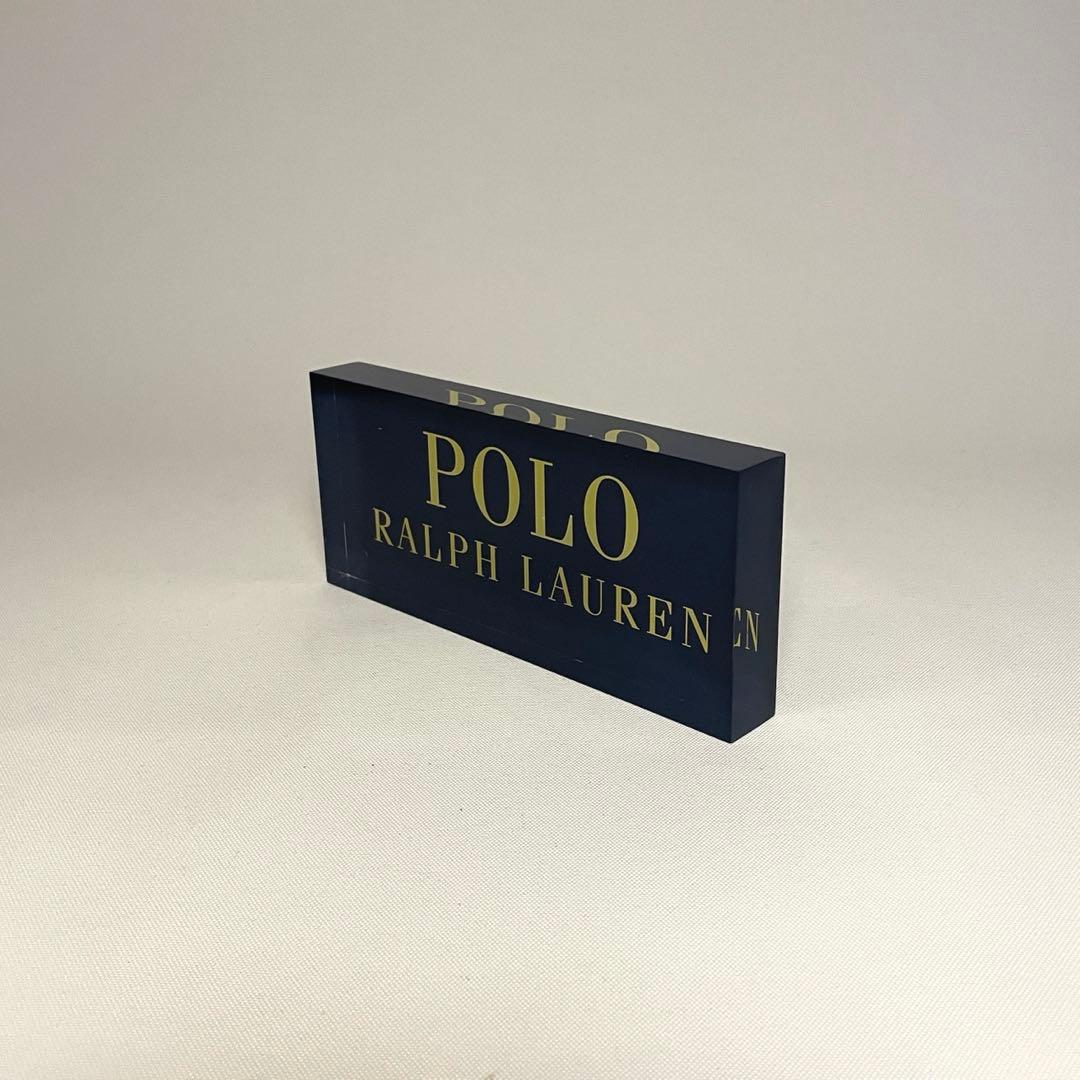 ポロ ラルフローレン ブランド アクリル サイン ディスプレイ
