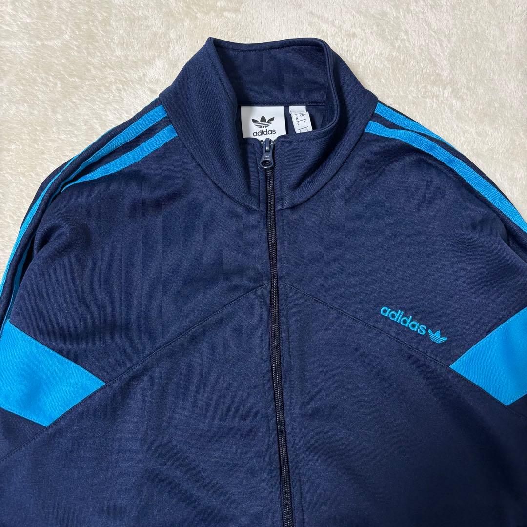 アディダス トラックジャケットパンツ　パネル切替　上下セットアップ　マルチカラー