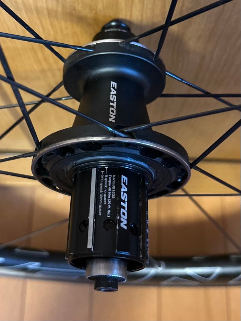 イーストEC90カーボン38mmホイールセット　クリンチャー　1475g