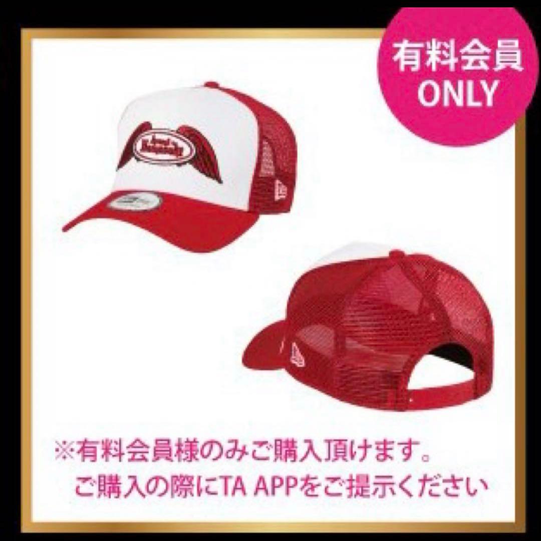 【浜崎あゆみ】NEW ERA コラボキャップ TA限定完売品 レッド