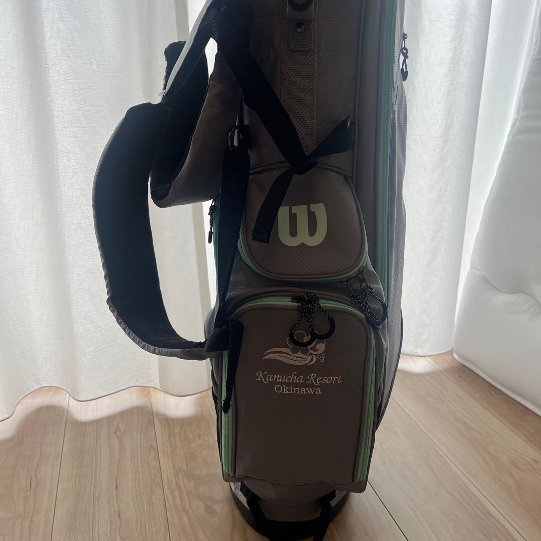 新品未使用✨Wilsonゴルフバッグスタンド式