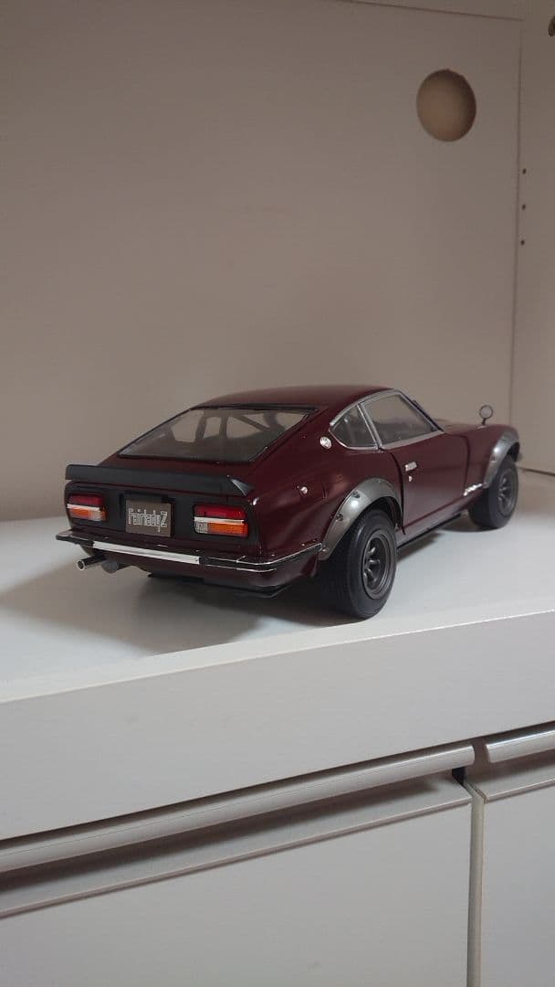 タミヤ1/12スケール日産フェアレディZカスタム♪プラモデル完成品♪
