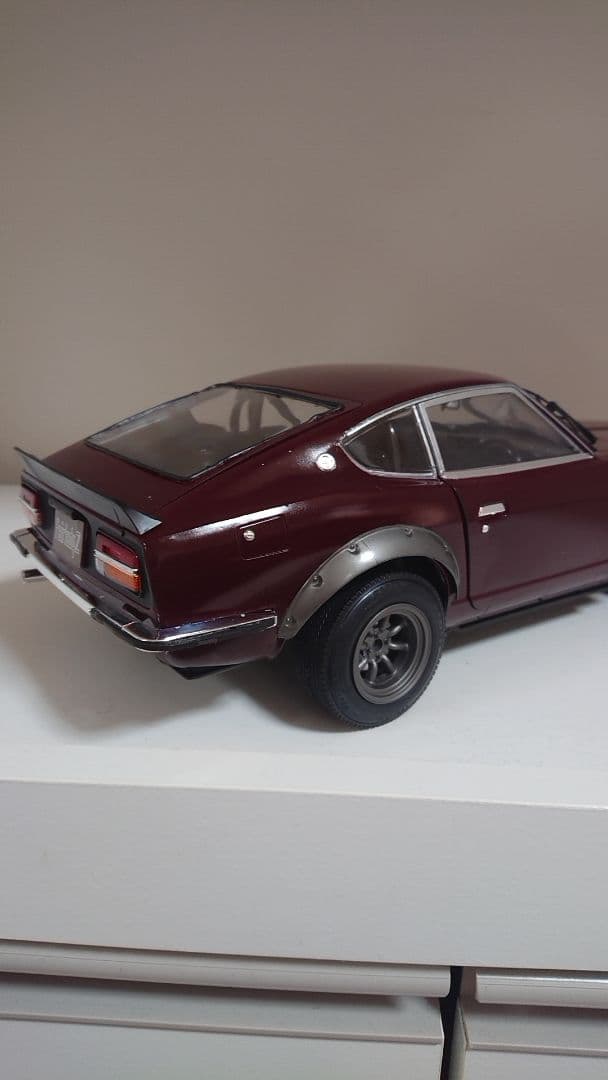 タミヤ1/12スケール日産フェアレディZカスタム♪プラモデル完成品♪