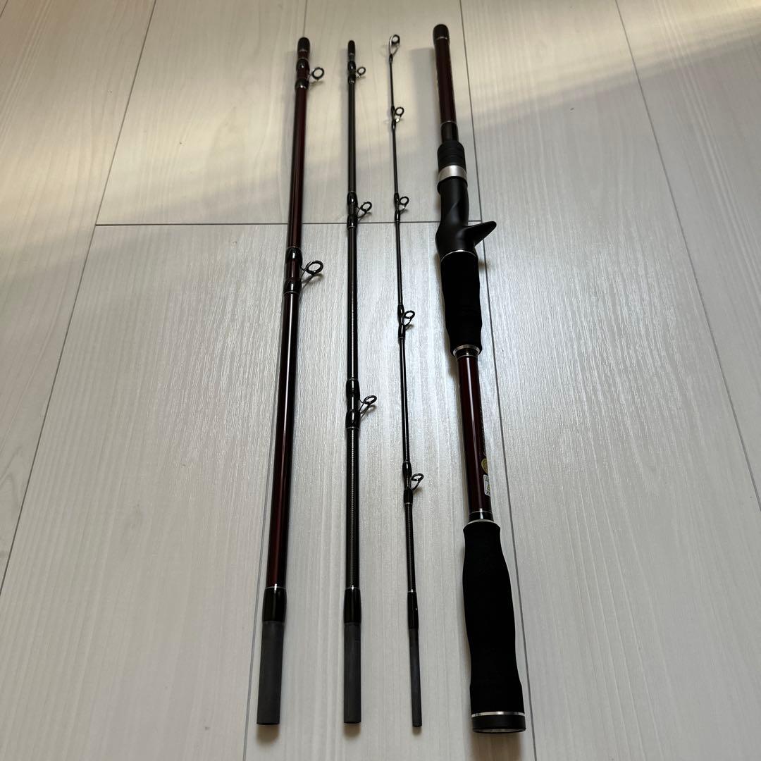 Fishman GAFI バスロッド 4本セット　ガンクラフト