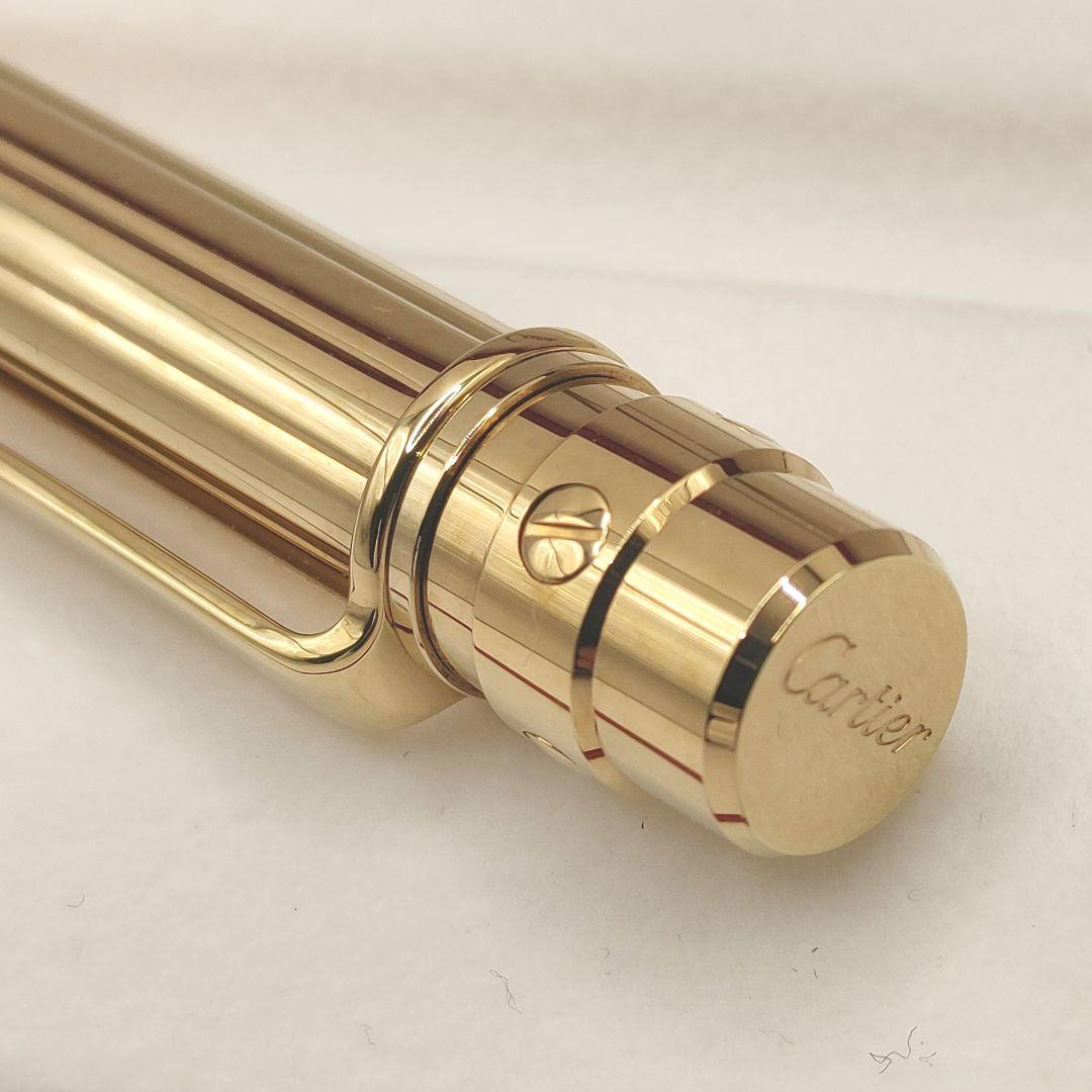 【希少】カルティエ サントス ボールペン ST150183 ゴールド美品
