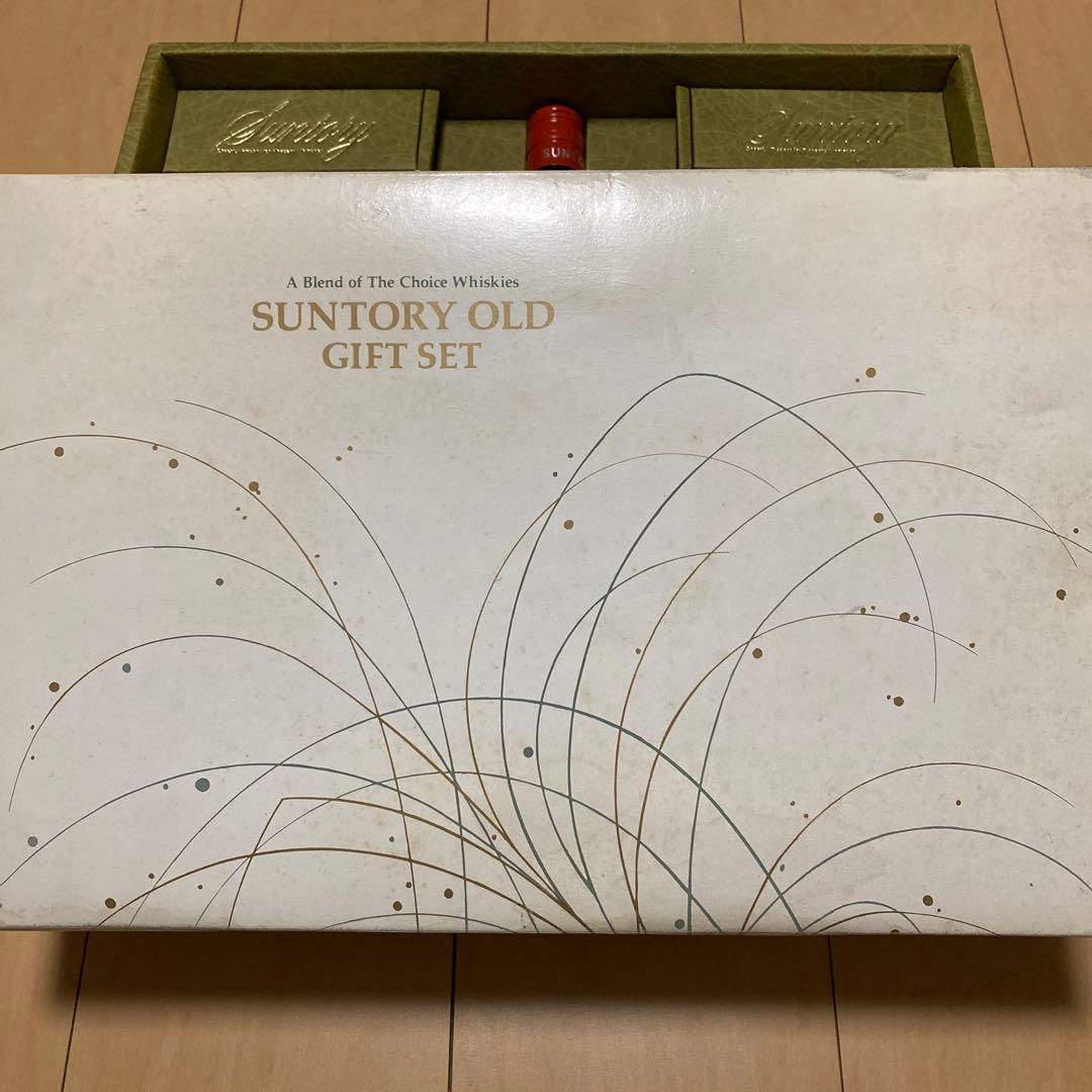サントリー 花の万博記念ボトル サントリーオールドウイスキー 花 ラベル 特級