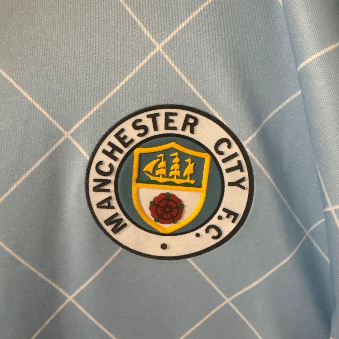 マンチェスター・シティ レトロユニフォーム 正規品　水色　oasis