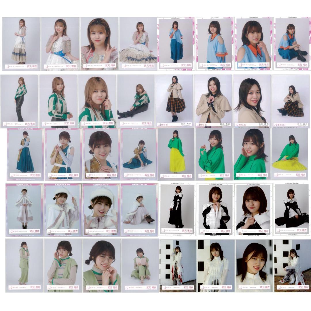 武元唯衣 264枚（66コンプ）まとめ売り 欅坂46 櫻坂46 生写真