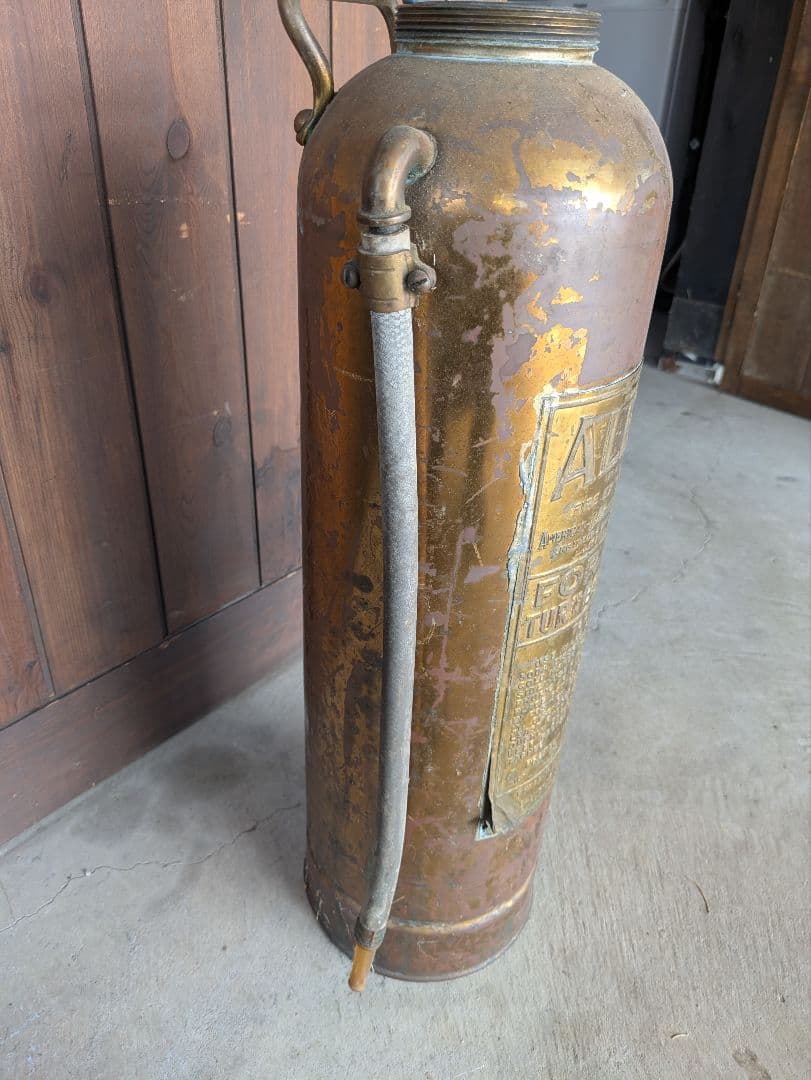 USA製 消火器 ビンテージ