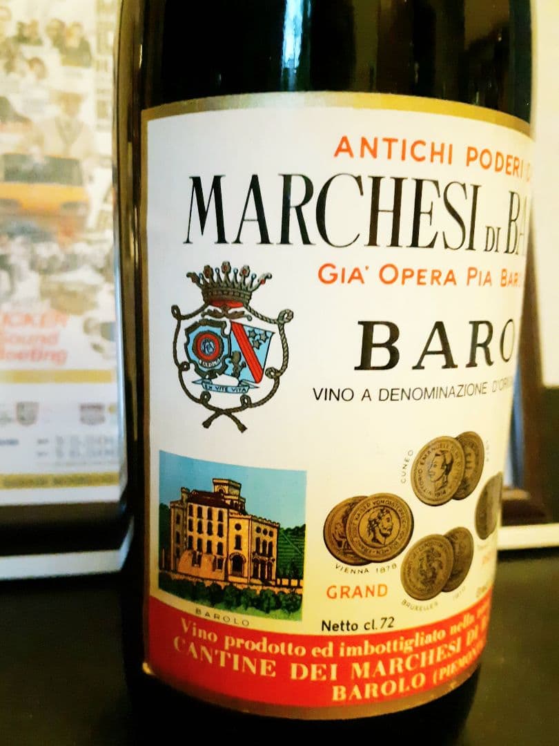 Marchesi di Barolo 1968 バローロ ヴィンテージワイン