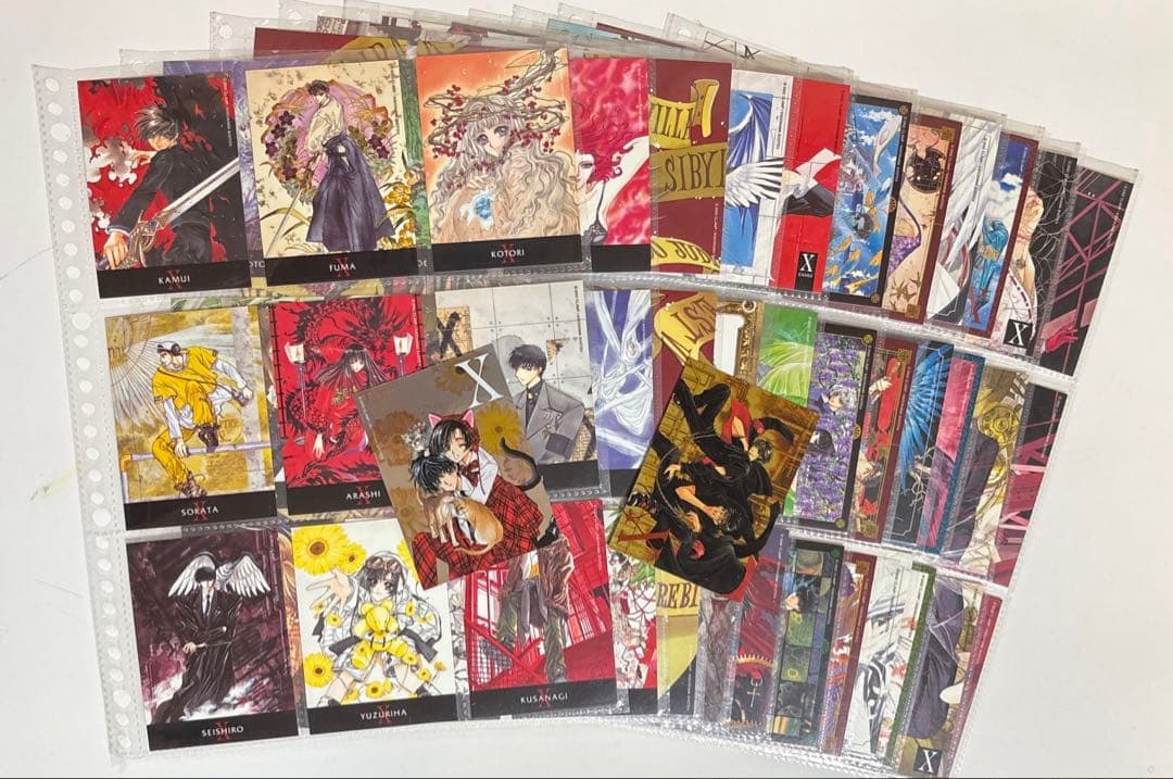 CLAMP　X 原作　トレーディングカード　　101枚セット　2002年