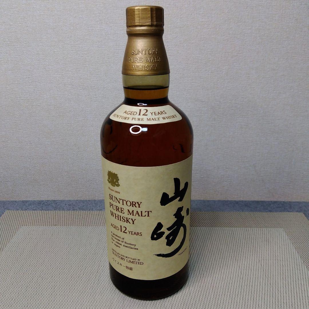 ★ 特級 サントリー ピュアモルト ウイスキー 山崎12年 ⑤ / 760ml