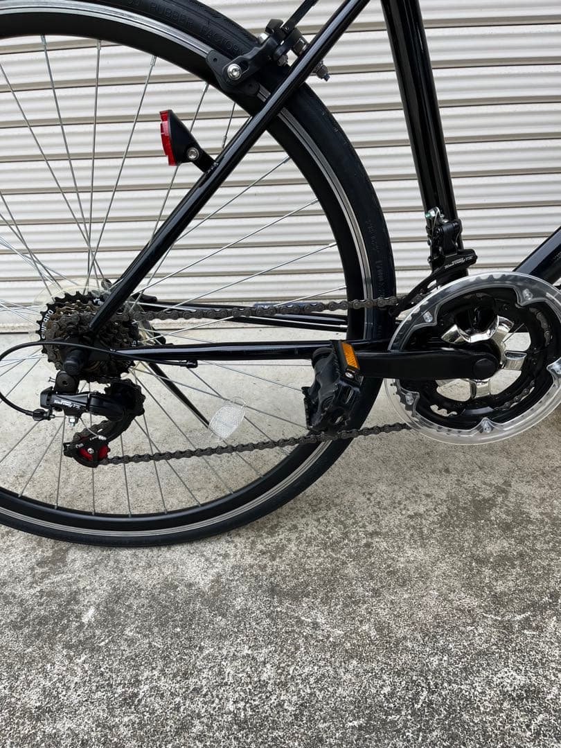 Technolog 初心者向けロードバイク　シマノ14段ギア　700×28c　黒