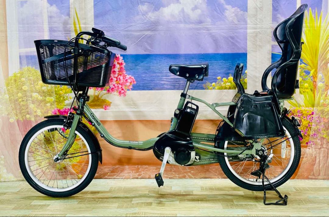 高年式ギュットクルーム2019年モデル⭐️パナソニック子供乗せ電動自転Y3184