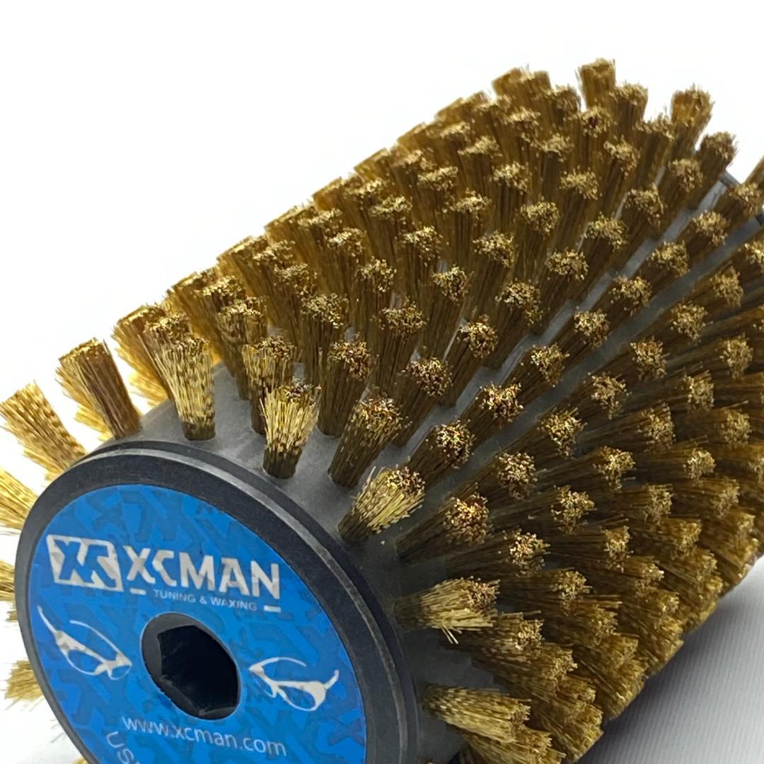 ロトブラシ3点セット（馬毛・ブロンズ・ナイロン）＋ハンドル・キャリーバッグ