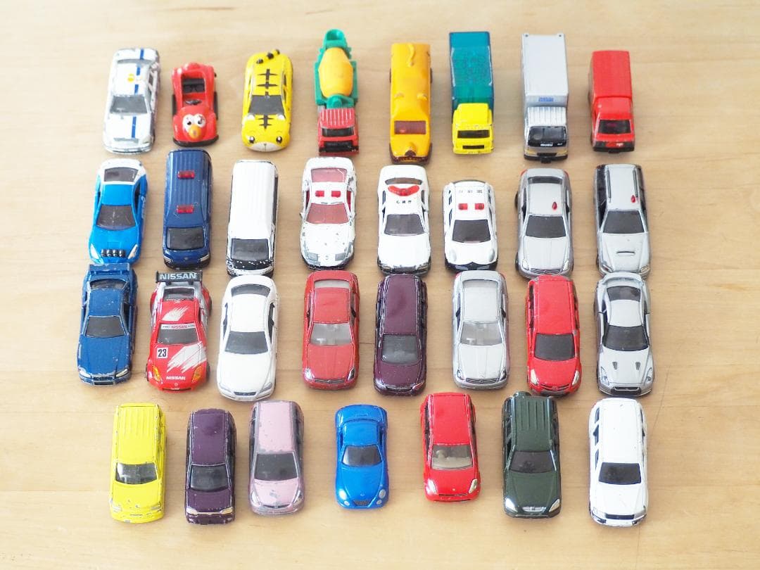 廃盤 中国製 トミカ★31台 まとめ売り 赤箱 セット売り いろいろ ミニカー