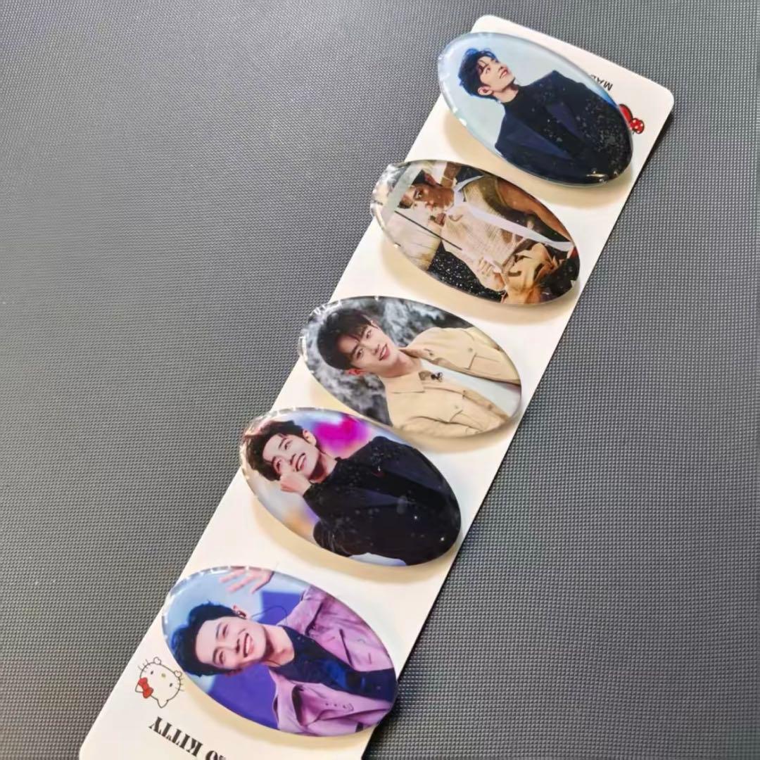 シャオジャン　肖战 レジンヘアピン5セット