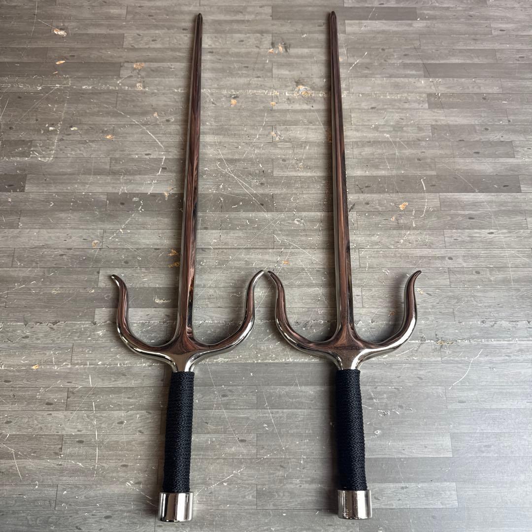 ステンレス製 釵 サイ 沖縄空手 唐手