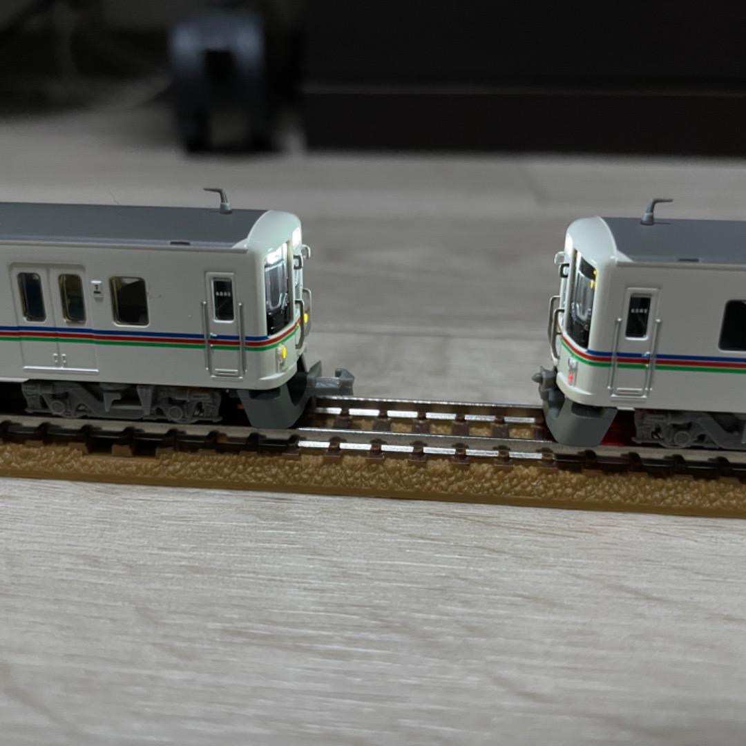 西武4000系・登場時・屋根ライトグレー 8両セット A-7390