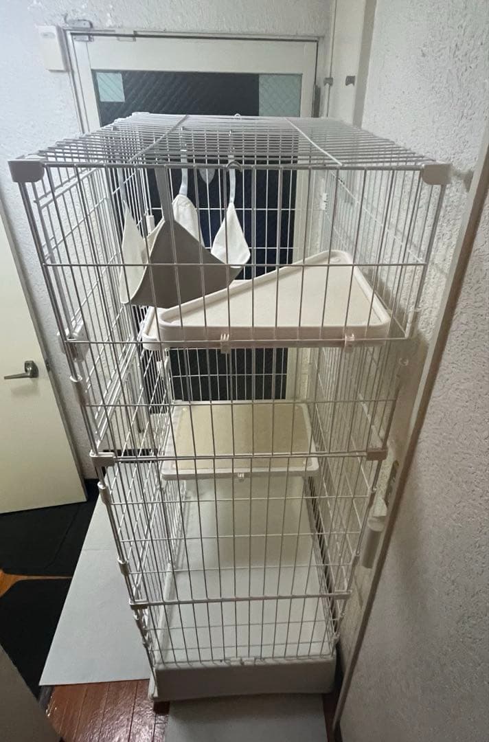キャットケージ3段　美品　組み立て説明書あり