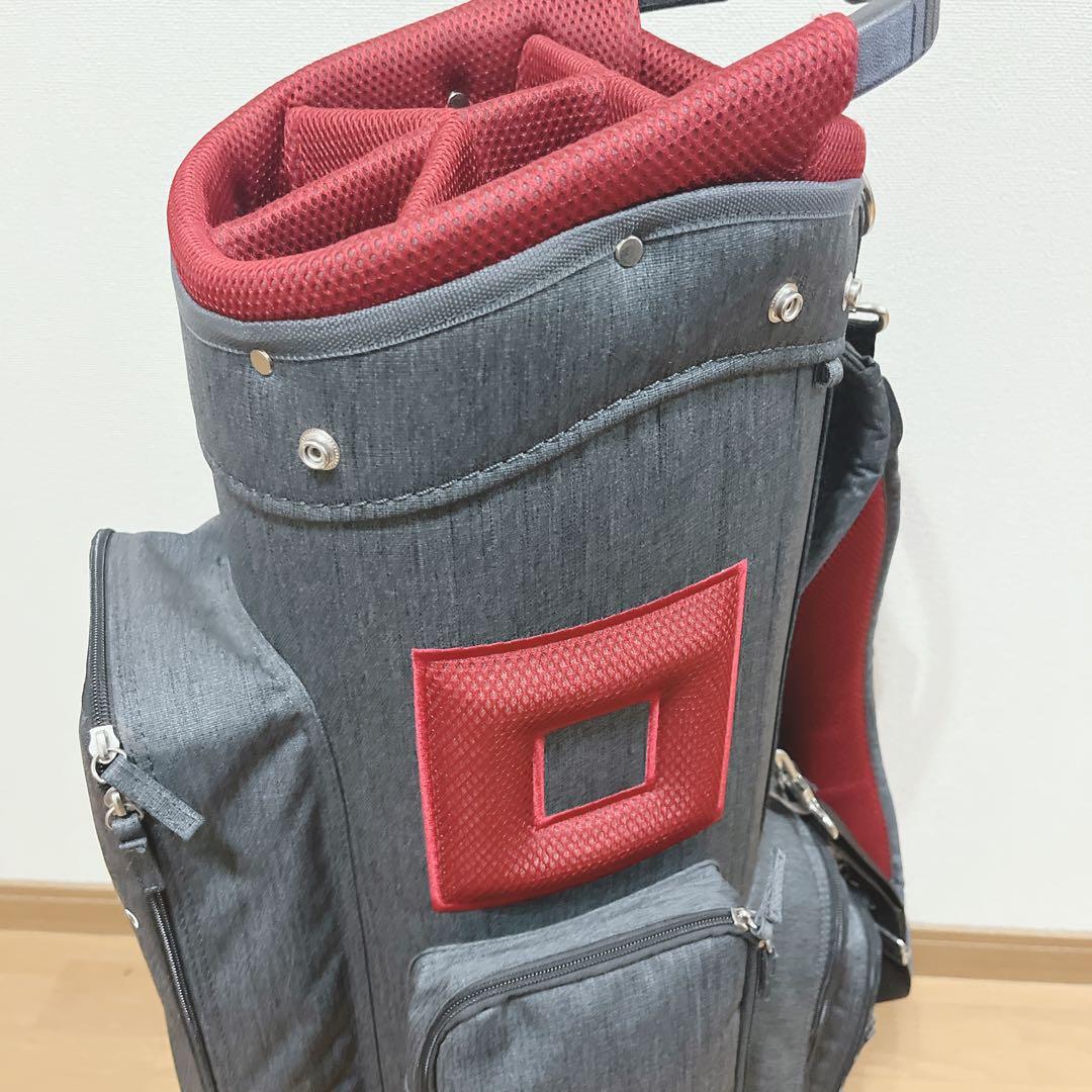 K201 onoff オノフ キャディバッグ 杢（もく）調 フード無し