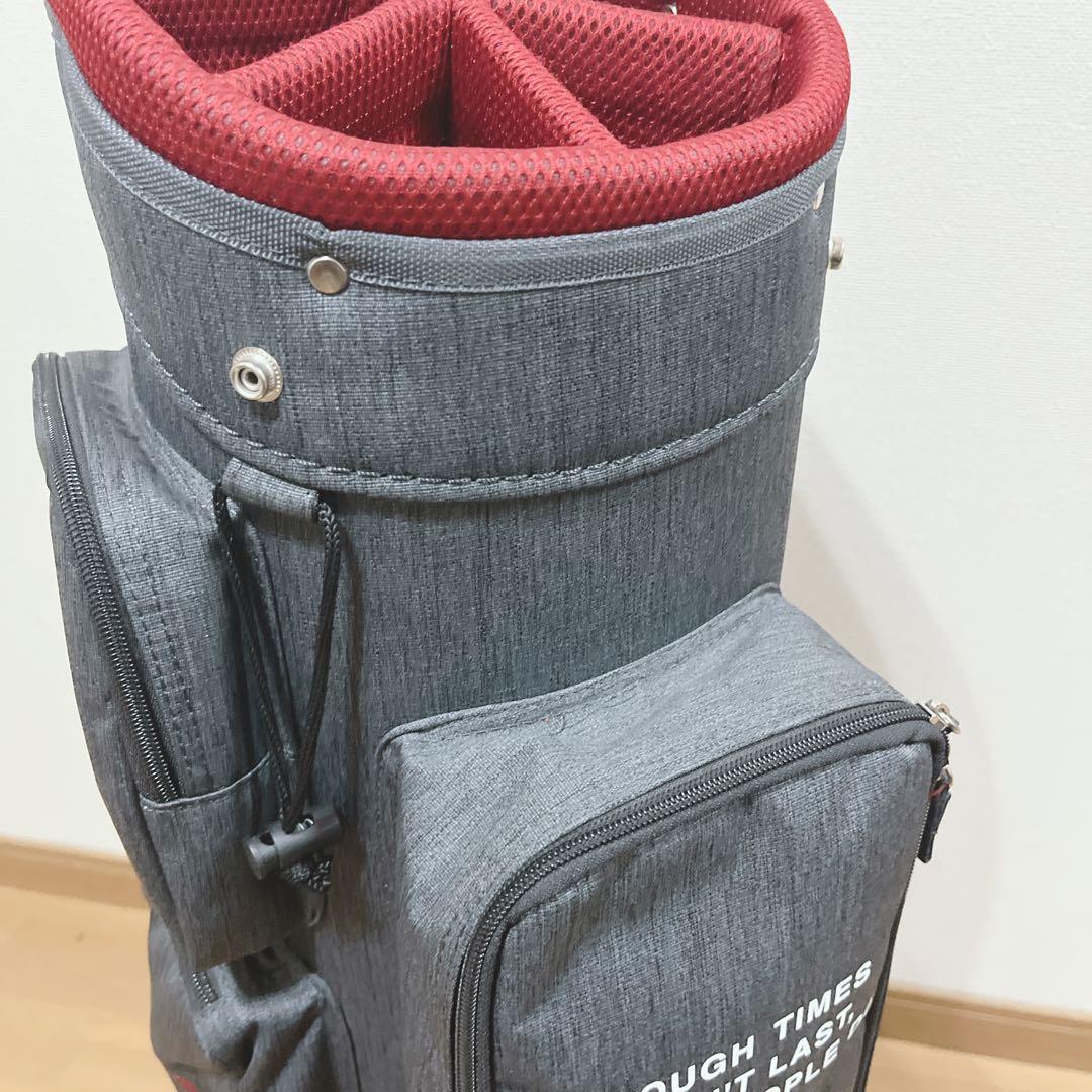 K201 onoff オノフ キャディバッグ 杢（もく）調 フード無し