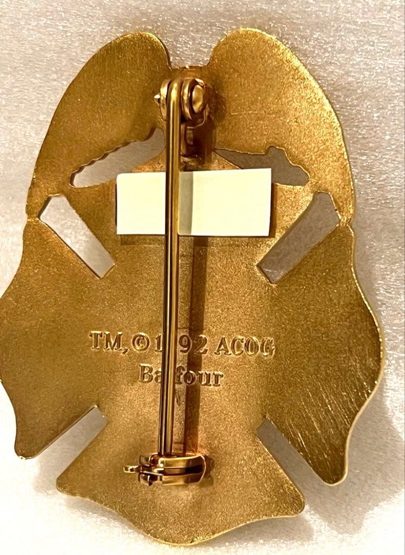 1996年　アトランタ　オリンピック　ファイヤーファイター（消防士）　記念バッジ