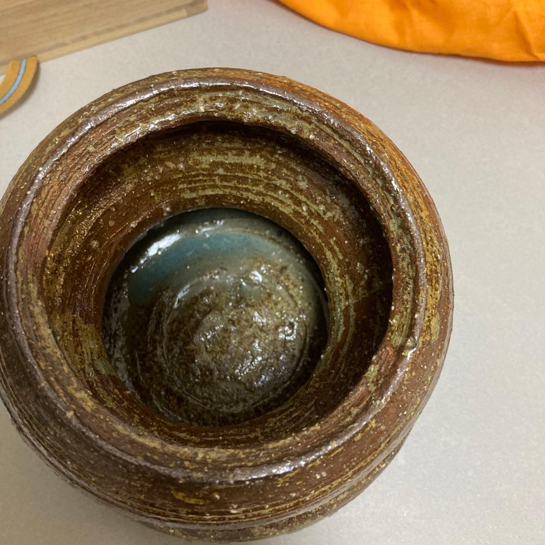 1/12 出雲焼　楽山窯　水指　長岡空郷　瓢　茶道　茶道具　水差し　ばけばけ