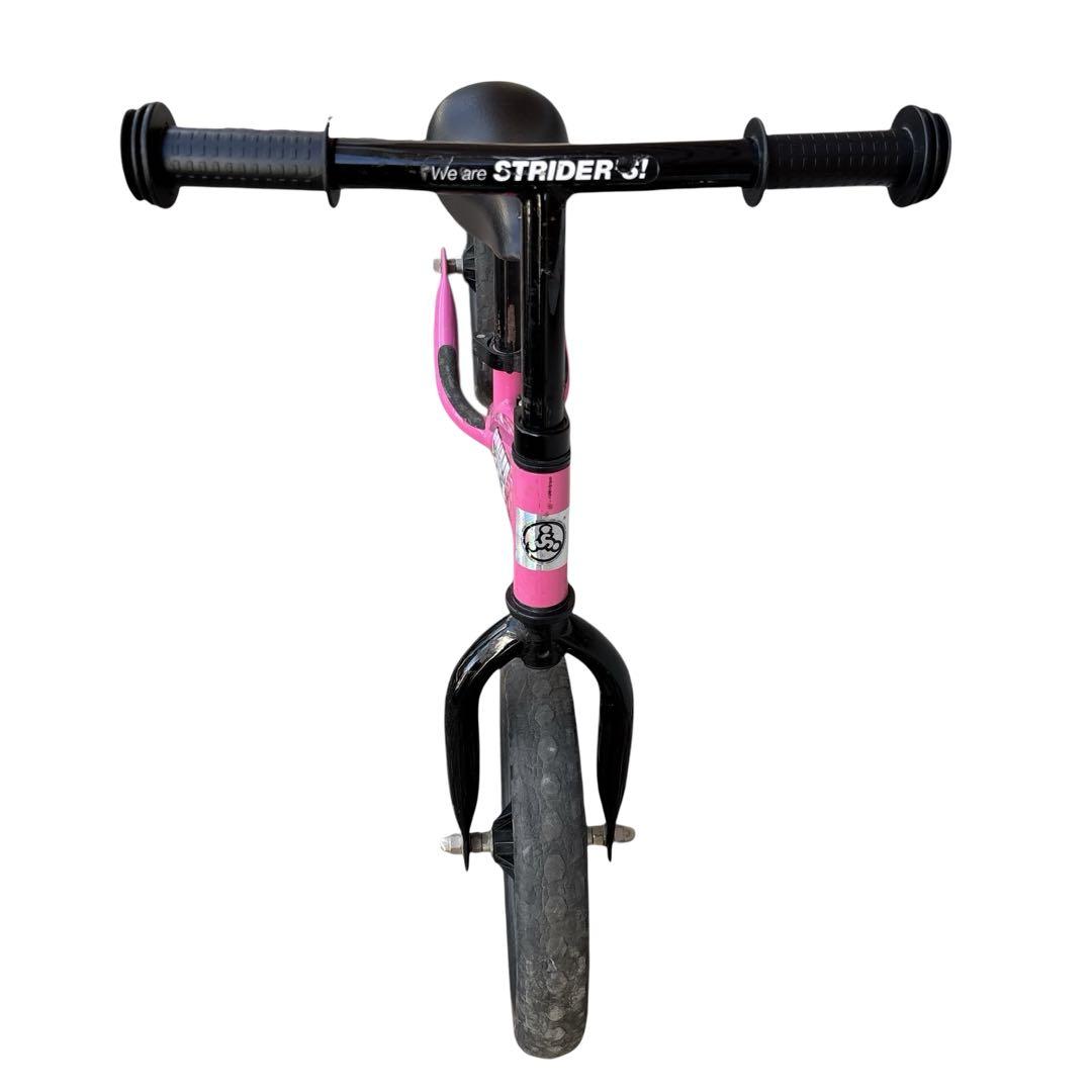 STRIDER ピンク ストライダー キックバイク　ヘルメット　自転車　幼児