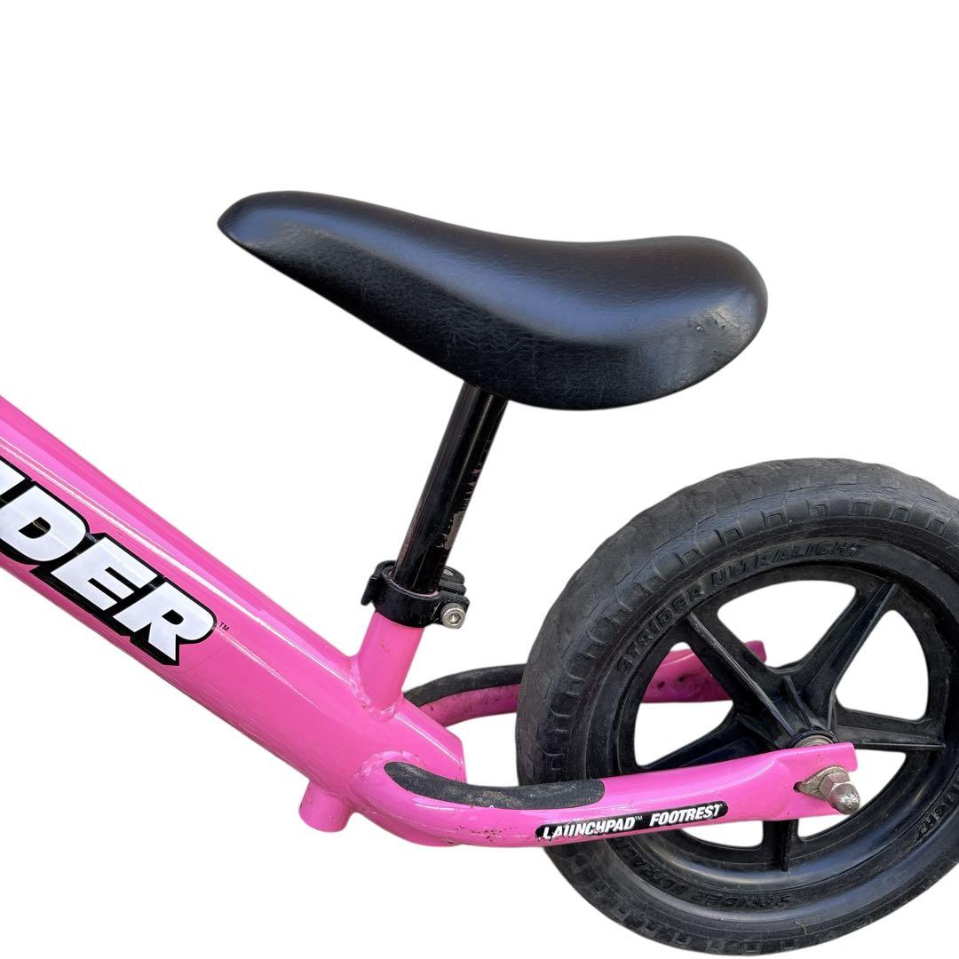 STRIDER ピンク ストライダー キックバイク　ヘルメット　自転車　幼児