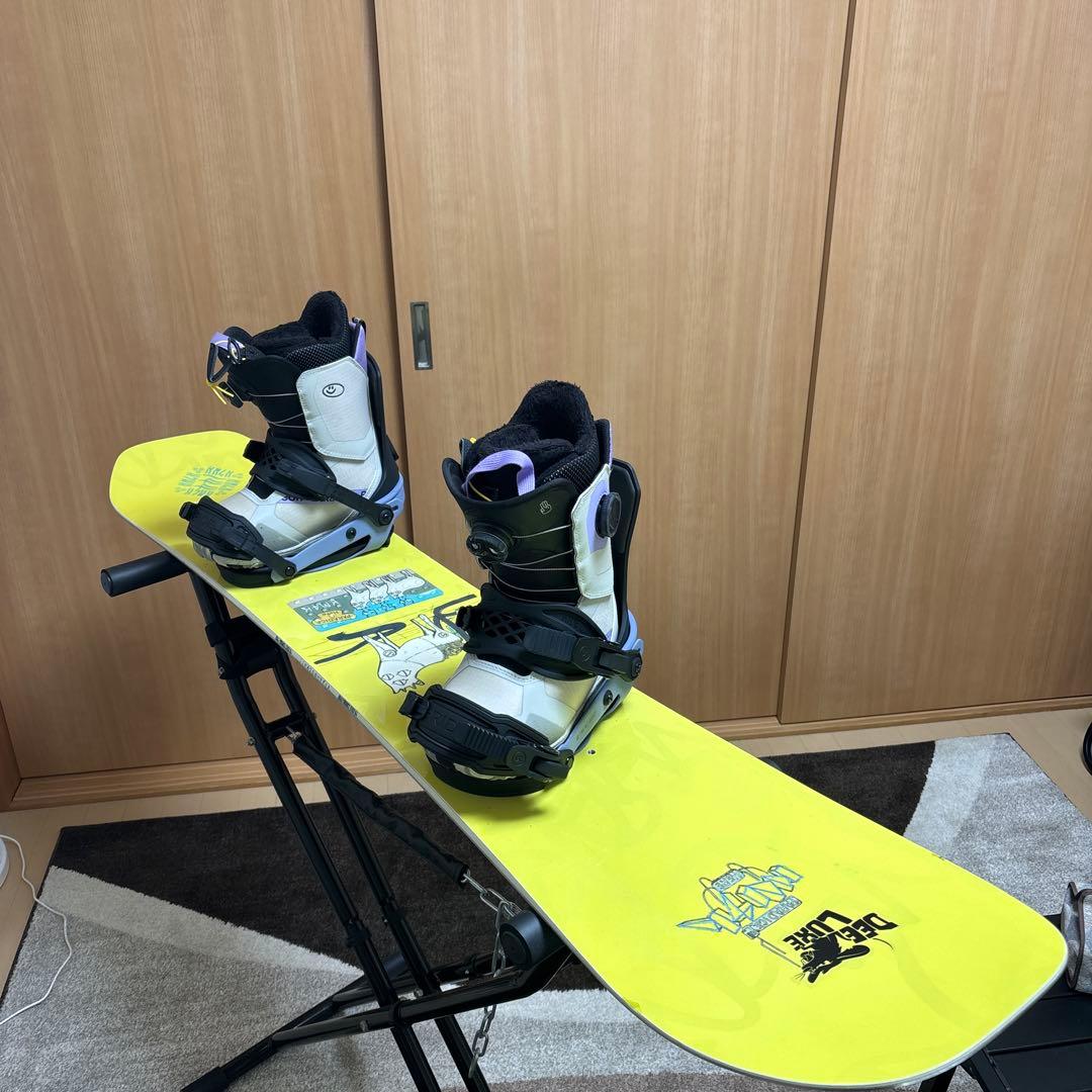 ぜろ　RIDE KM4K スノーボード セット