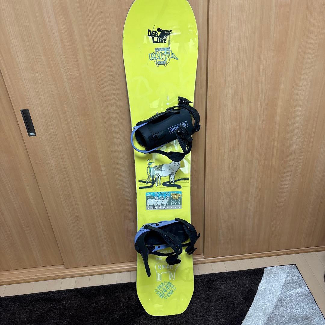 ぜろ　RIDE KM4K スノーボード セット
