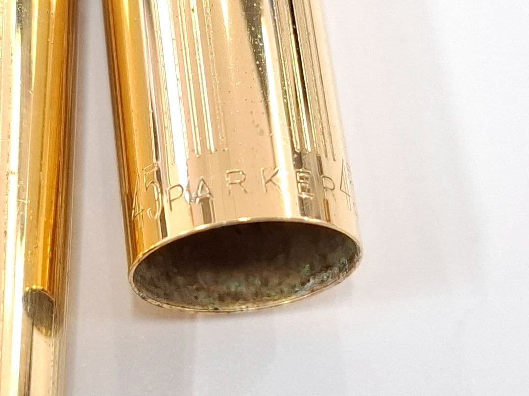 希少　パーカー　PARKER 45　インペリアル？　XF(極細)　14Kニブ