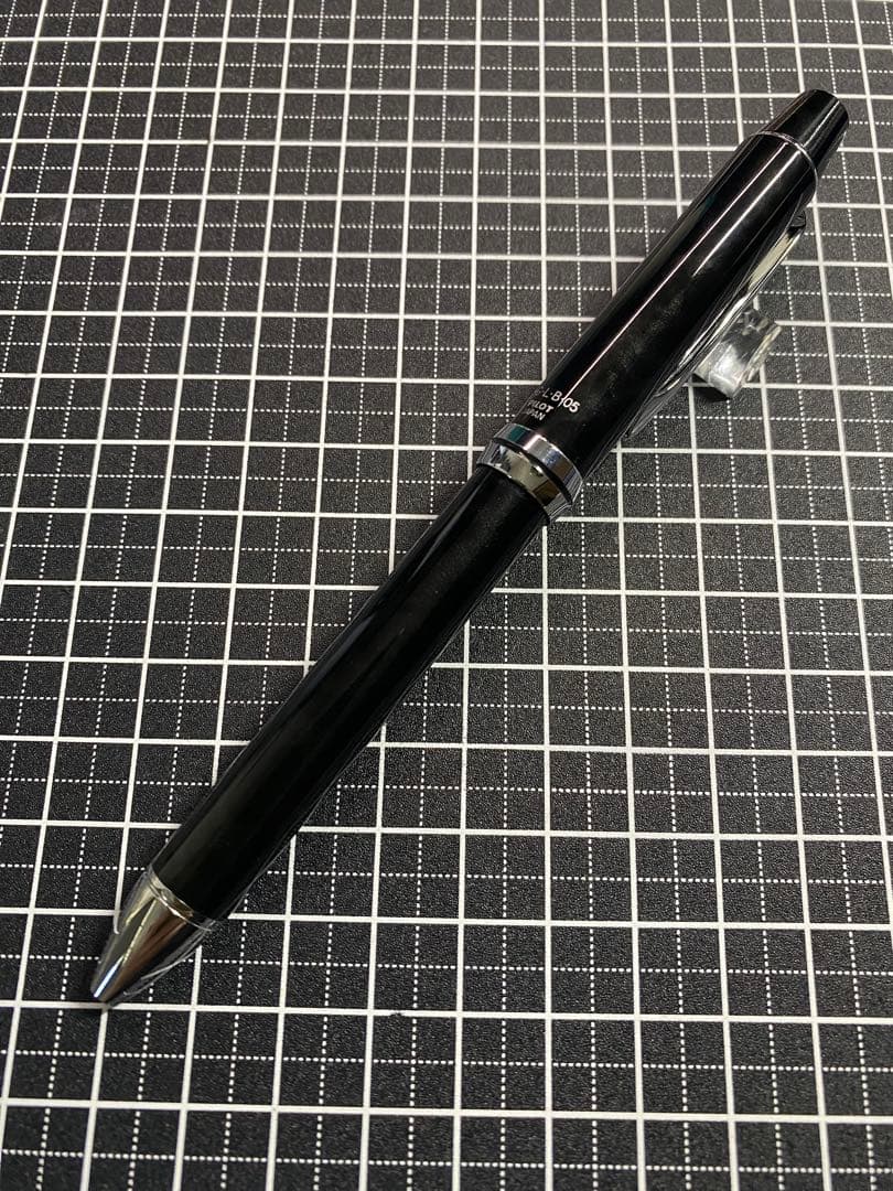 PILOT RiDGE 4+1 BLACK&GRAY 多機能ペン