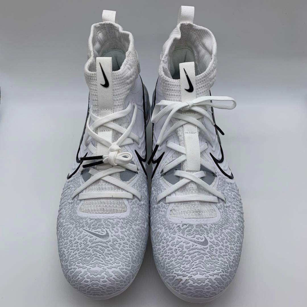 NIKE 野球 スパイク 白 ホワイト 軽量 ミドルカット 26.5㎝