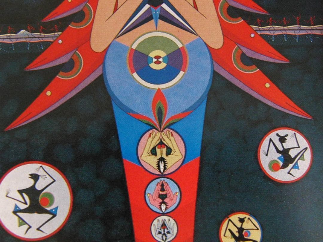 小牧源太郎、【金精融尊】、希少な額装用画集より、新品額装付、状態良好